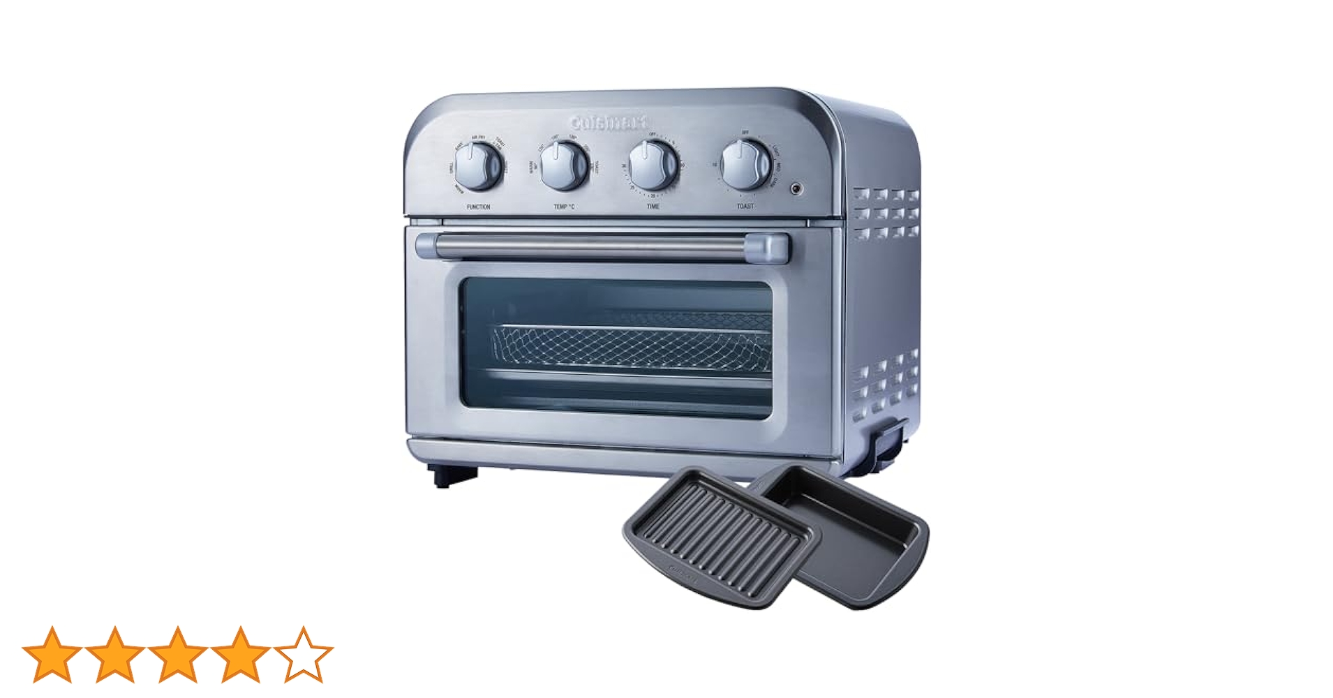 Cuisinart トースター TOA-38SJ シルバー レビュー！CuisinartエアフライオーブントースターTOA-38Jって